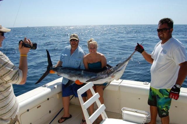 Returning VIP Guest and Owner Chris from Omaha, Nebraska having another great day on 37′ Bertram Sportfisher with his guests.