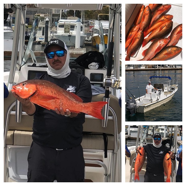 PARGO TIME with our Panga Capt Hugo
