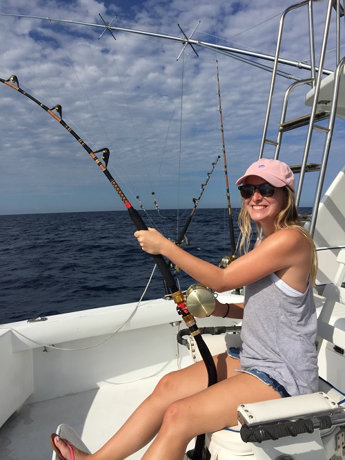 Fishing today July 30, 2016 with Capt Carlos Alberto Dominguez Bertin who is back and at the helm once again!