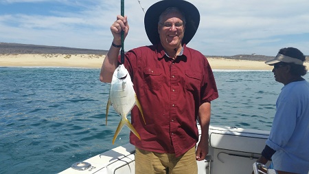 Some days, like today are AMAZING and for VIP Guests visiting from Montgomery, Texas D and Vicky Dimmitt,Tom & Pam Satchell, and Rich and Karen Larson it was nonstop fun and action – starting with a sunrise catch with Capt Casey (45′) Just what they wanted!