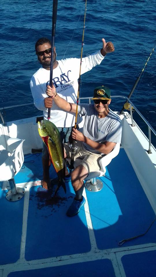 Fishing 3 days with Capt Jose Juan ..Day One bounty looks pretty darn good!Visiting from Calgary Alberta CanadaJohn Bayko and Scott Korner