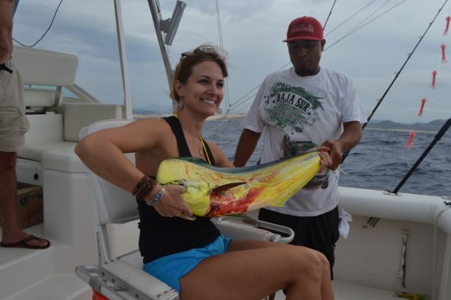 Hey Lori,… we enjoyed it very much, We hooked a striped marlin within the first hour and I reeled in for 25 minutes but it away:-(… That was so fun though. We also caught several dorado and our resort prepared it several different ways that were fabulous!