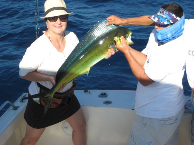 Lori , Bill and I had a great time with Captain Ramon & his crew. I’ll send you pictures when I get back. Bill will see Captain Justo on Thursday.