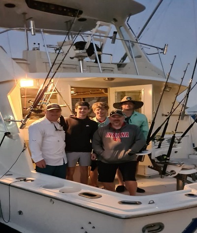 Lets Go Fishing!Mike Savage, Justin Savage (age 22) Matt Savage (age 17) Andre Rivard, Avery Rivard (age 17)
