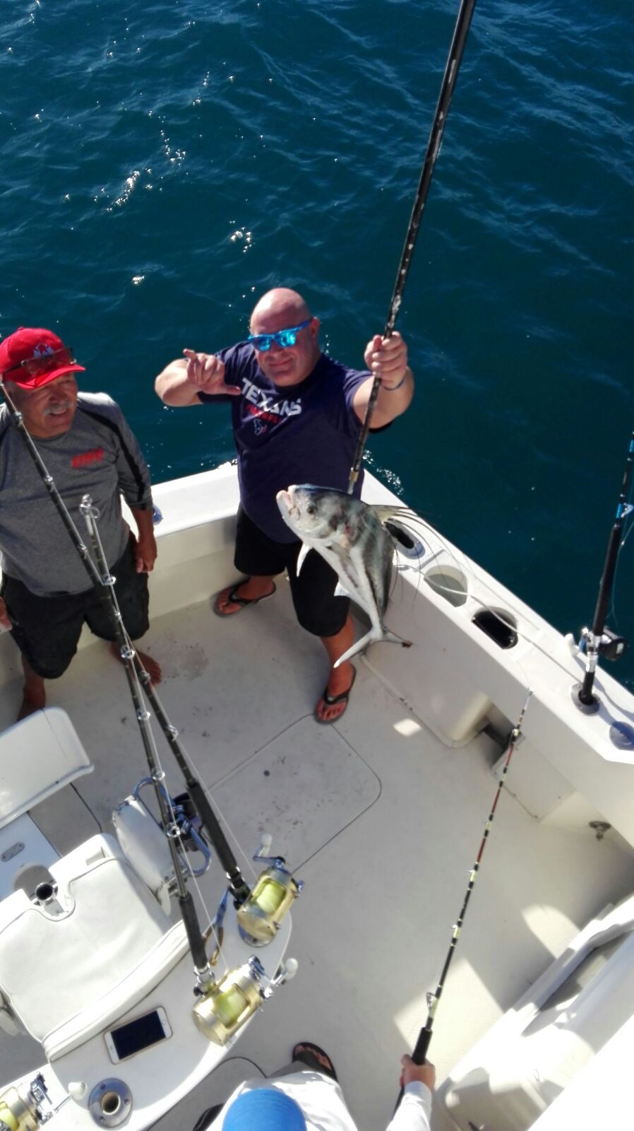 We just love when this happens!Peace, Love, Fresh AirBIG Marlin released and Fresh Fish for Dinner!