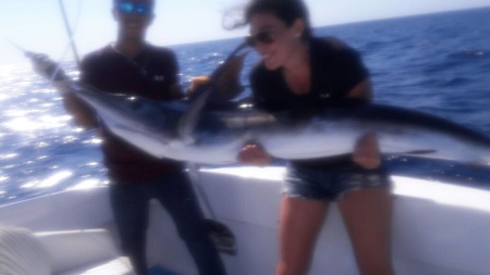 VIP Guests visiting from San Diego, California John & Angela Rotella enjoyed a bountiful day Saturday Nov 27, 2016 with Capt Jose