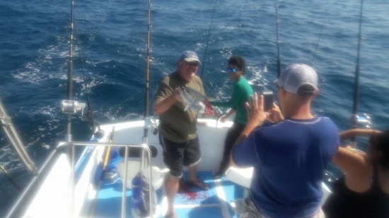 What a great day of fishing and catching for Jim Newman, Tracy Ortiz, Shelby Ortiz and Andre visiting from beautiful Wapato, Washington.