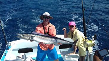 Newlyweds on their honeymoon Steven & Kaitlin Juengel visiting from Grand Rapids, Michigan fished today and had an amazing day with Capt Jose!