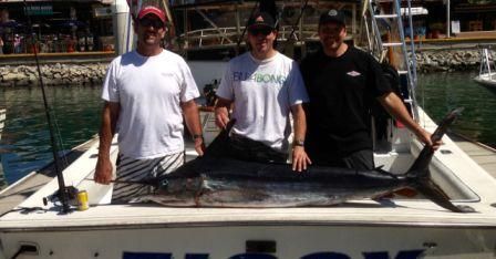 Visiting from Camarillo, CA are VIP guests Bart Stern, David Shore, Curtis Hein and Mark Scambray.