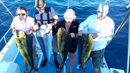 Congratulations to VIP GuestsColby Miller, Jill Shelton, Curtis Shelton and Allyson Wright visiting from Bandera, Texas an absolutely amazing day of fishing Tuesday November 15, 2016 and catching with Capt Jose Juan