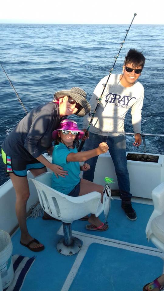 We had a blast today. We only caught four fish, but the memories were priceless. We saw turtles, Dolphins, a shark, and of course the friendly sea lion that jumped on the boat. The crew was also great.
