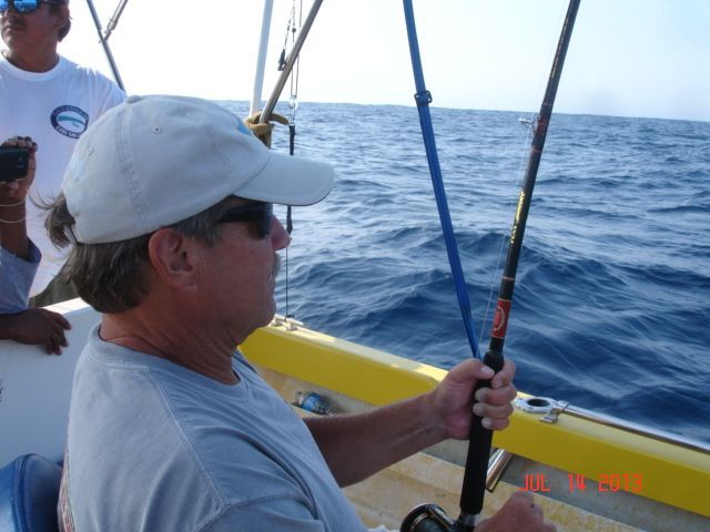 Mission Accomplished!VIP Guest Scott Britcher visiting from York, PA …Panga fishing dates July 11 and 14 with Captain Justo
