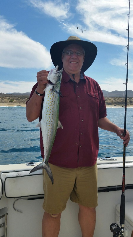 Some days, like today are AMAZING and for VIP Guests visiting from Montgomery, Texas D and Vicky Dimmitt,Tom & Pam Satchell, and Rich and Karen Larson it was nonstop fun and action – starting with a sunrise catch with Capt Casey (45′) Just what they wanted!