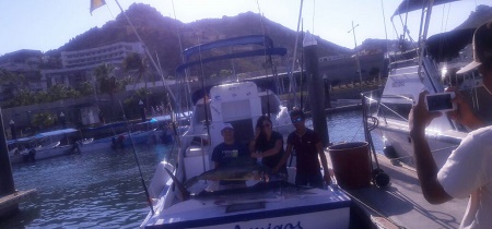 VIP Guests visiting from San Diego, California John & Angela Rotella enjoyed a bountiful day Saturday Nov 27, 2016 with Capt Jose