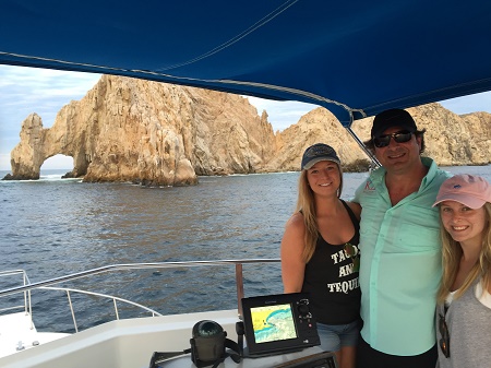 Fishing today July 30, 2016 with Capt Carlos Alberto Dominguez Bertin who is back and at the helm once again!
