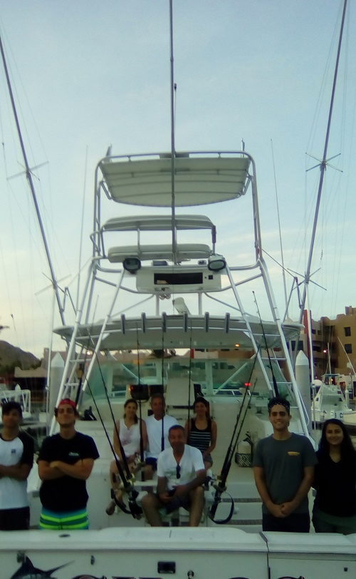 The Beesol Family from Newport Beach, California enjoyed their time with Capt Ivan landing this almost 140# Yellowfin Tuna