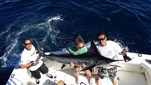 Great way to start the New Year Captain Franky37′ Bertram