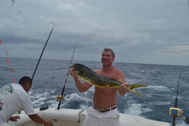 Hey Lori,… we enjoyed it very much,We hooked a striped marlin within the first hour and I reeled in for 25 minutes but it away:-(… That was so fun though. We also caught several dorado and our resort prepared it several different ways that were fabulous!