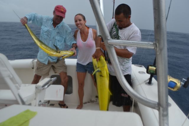 Hey Lori,… we enjoyed it very much, We hooked a striped marlin within the first hour and I reeled in for 25 minutes but it away:-(… That was so fun though. We also caught several dorado and our resort prepared it several different ways that were fabulous!