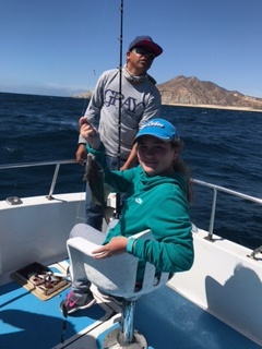 visited, Taylor was, well, growing inside her mama!Now look at the lovely young lady who clearly has fishing, and catching, in her, and who is definitely a living lucky charm!