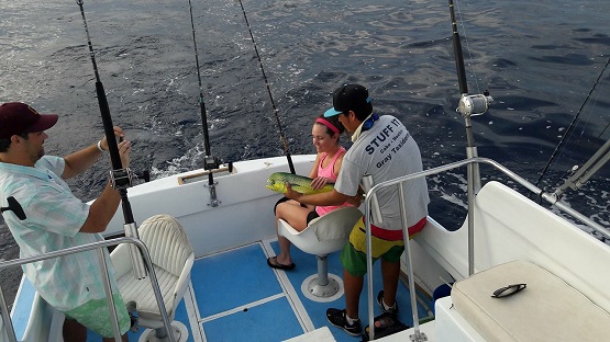 Visiting from Ada, Michigan VIP GuestsAdam Whitney & Erin Miller fished with Capt JoseAWESOME DAY