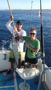 Visiting from Waco, TexasSam Sexton, Stephen and Kellie fished today with Capt JoseFishing Date August 22, 201628′ Cruiser #1