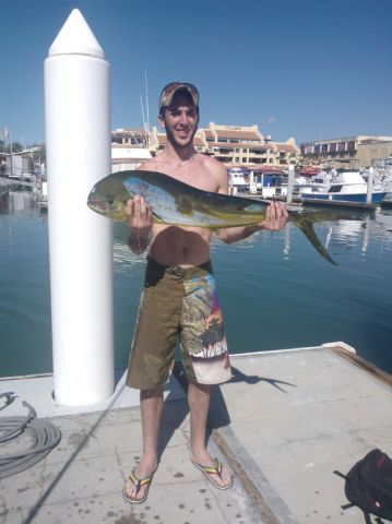 Return & new VIP Guests Dwayne Gore and Blake Taylor visiting from Carrollton, Texas panga fished today (Jan 6 2013)