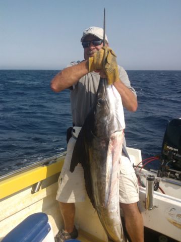 Mission Accomplished!VIP Guest Scott Britcher visiting from York, PA …Panga fishing dates July 11 and 14 with Captain Justo