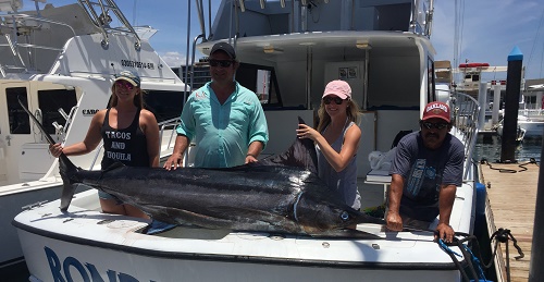 Fishing today July 30, 2016 with Capt Carlos Alberto Dominguez Bertin who is back and at the helm once again!Visiting from Frisco, Texas – H