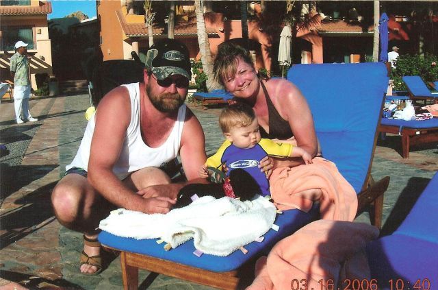 Taylor’s 2nd trip to Cabo in 2006 when she was nine months old. Her fist visit to Cabo was of her in my tummy :) in 2005 If anyone EVER has concerns about fishing while pregnant, do not hesitate to use me as a reference.