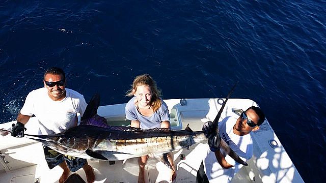 Great way to start the New Year Captain Franky37′ Bertram