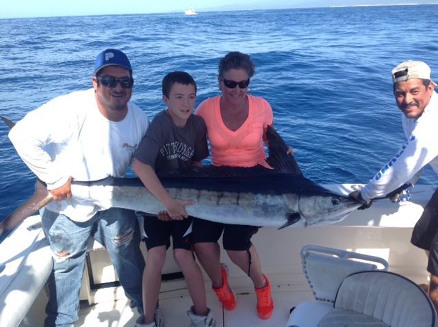 Lori….we had a great time, the first day we came in early, the boys got seasick but no before we put 6 mahi mahi in the boat with a couple being over 30 lbs.