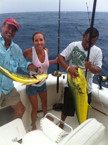 Hey Lori,… we enjoyed it very much, We hooked a striped marlin within the first hour and I reeled in for 25 minutes but it away:-(… That was so fun though. We also caught several dorado and our resort prepared it several different ways that were fabulous!