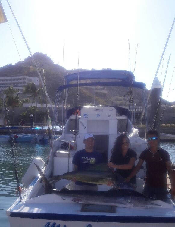 VIP Guests visiting from San Diego, California John & Angela Rotella enjoyed a bountiful day Saturday Nov 27, 2016 with Capt Jose