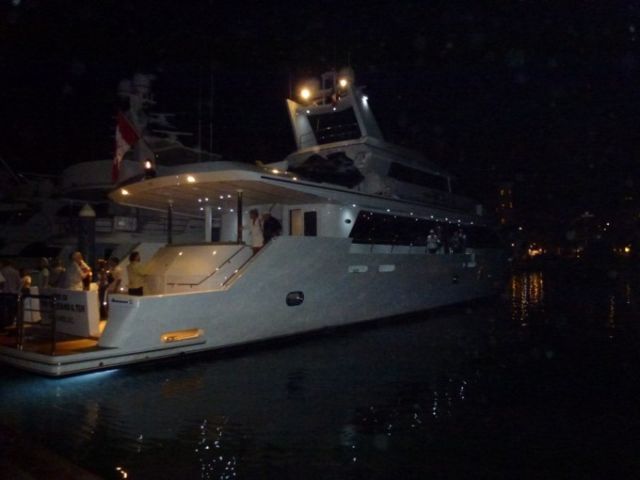 What a spectacular yacht. We enjoyed our time aboard thank you!