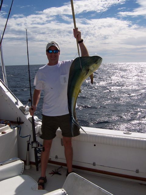 This time we had three Stripe Marlin on at one time. 