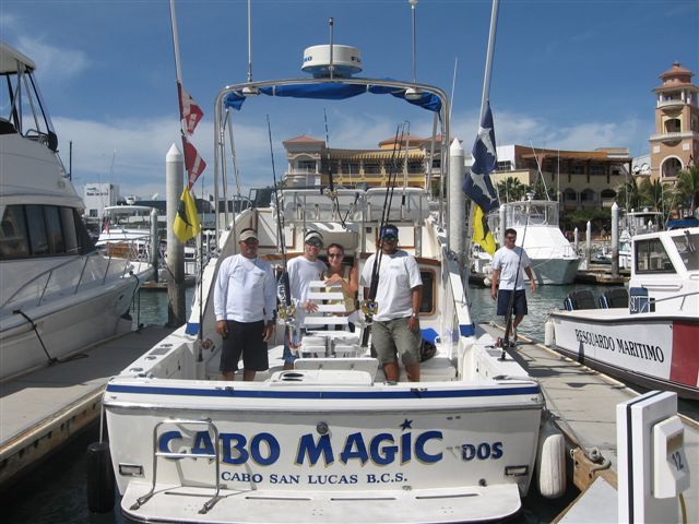 Congratulations & “Best Fishes” for a lifetime of love & happiness from Team CABO MAGIC.