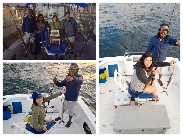 Great day with our crew on the classic 31′ Bertram