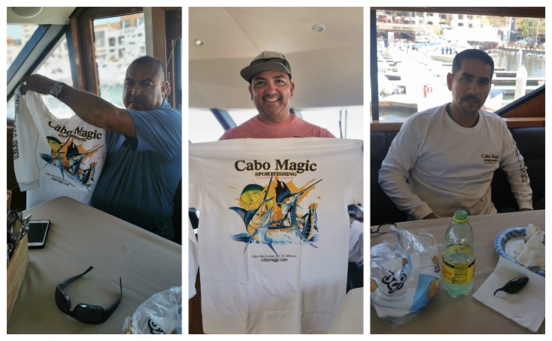 AWESOME Crew of our 70′ Custom Luxury Yacht.