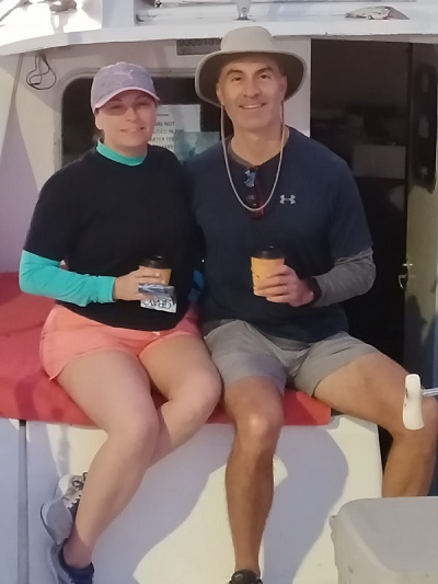  Chrystal Griffin and Juan Aceros visiting from St. John, Florida