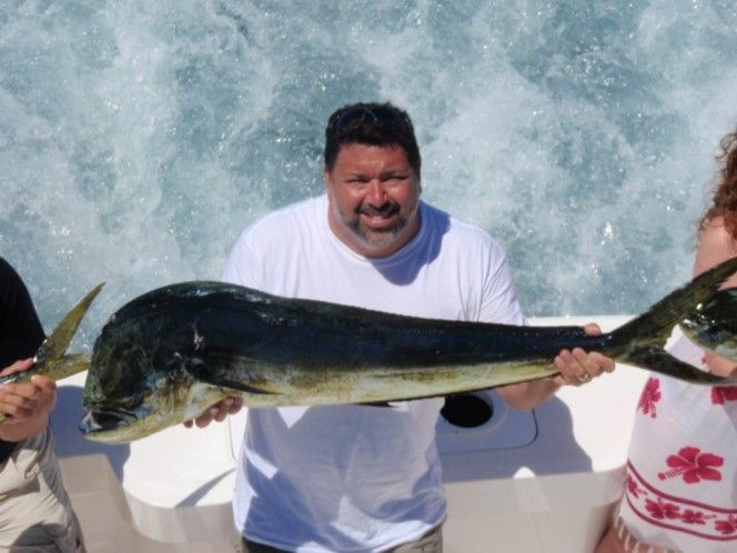 Thanks again for a great fishing trip, Beth is still really excited about her Sailfish she caught on our trip with captain mike, and i am also happy with the Durrado we caught. My daughter and Alisha and brother-in law Steve Allard Thanks also for the referral to Cabo Cantina, they cooked up one awesome meal with the fish.