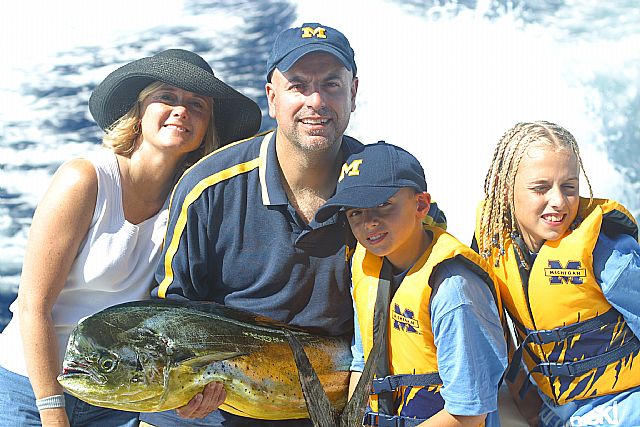 Cabo Magic, with Hector and his crew, helped make my 40th birthday a day to remember. We caught 2 striped marlin and 4 dorado on our trip. 
