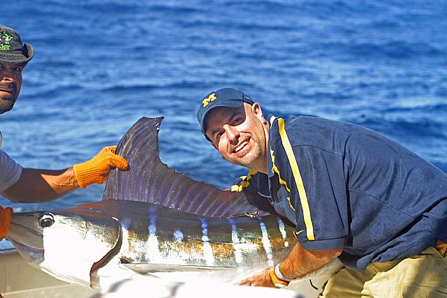 Cabo Magic, with Hector and his crew, helped make my 40th birthday a day to remember. We caught 2 striped marlin and 4 dorado on our trip. 