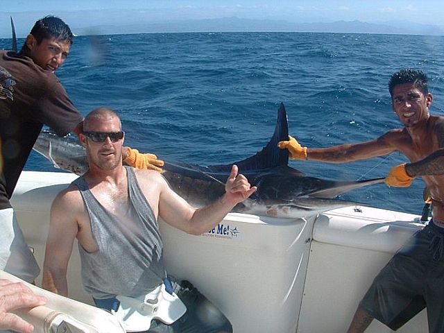 Just wanted to send you a letter thanking you for your amazing service, and your crews uncanny ability to find, put us on, and release fish.