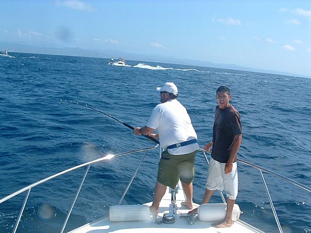 Just wanted to send you a letter thanking you for your amazing service, and your crews uncanny ability to find, put us on, and release fish.