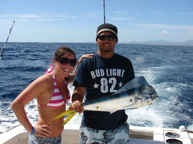 Fished 2 days caught so many dorado each day plus the big bonus for me my first Striped Marlin