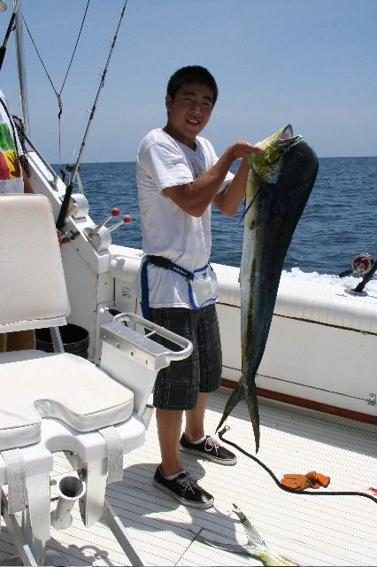 We had Chato as our deckhand on Tuesday and Jesus on Thursday