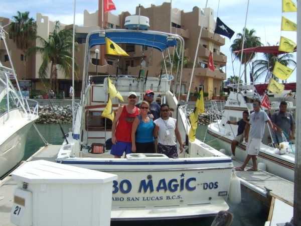 Rob & Brenda Wxxxxxxx from Graham, WA would again like to say thank you to Carlos and Jesus for our great day of fishing.