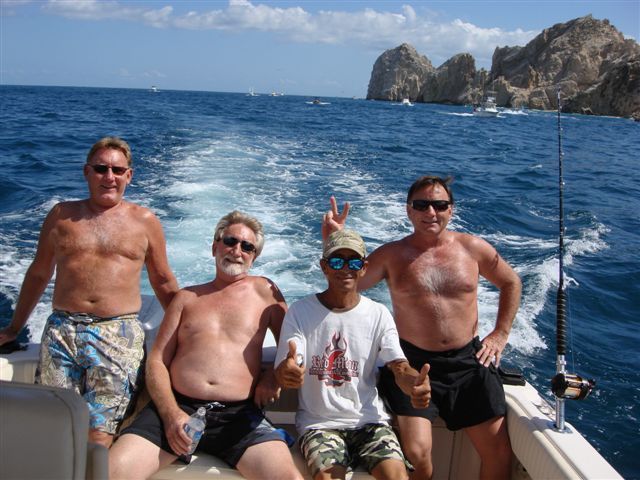 VIP Guests brothers Bob, Steve and Alan of Tacoma, Washington
