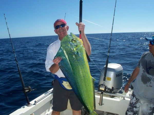 Thanks for the picture of Hugo a GREAT CAPT AND FRIEND!! I attached 4 pics of me holding my biggest Dorado ever! The group this year included 3 new members and they all raved about the service CaboMagic provided!! Looking foward to December and fishing with Hugo again